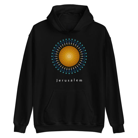 Dome of the Rock Art Hoodie - Jerusalem Art - Free Palestine