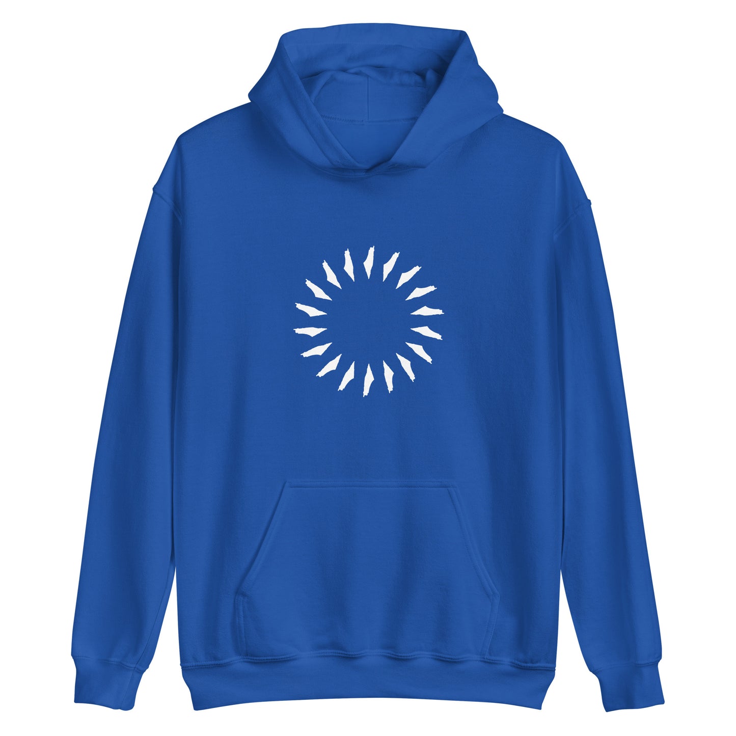 Artistic Palestine Hoodie - Map Pattern - Unisex - Free Palestine