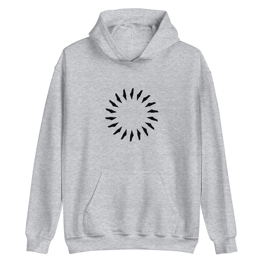 Artistic Palestine Hoodie - Map Pattern - Unisex - Free Palestine