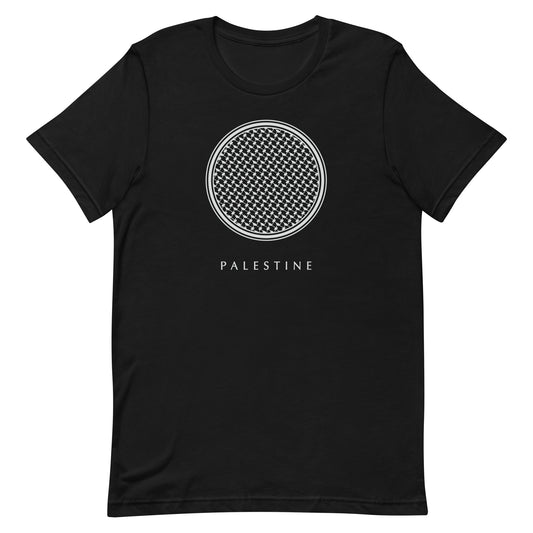 Keffiyeh Art Unisex t-shirt - Palestinian Scarf Design - Free Palestine